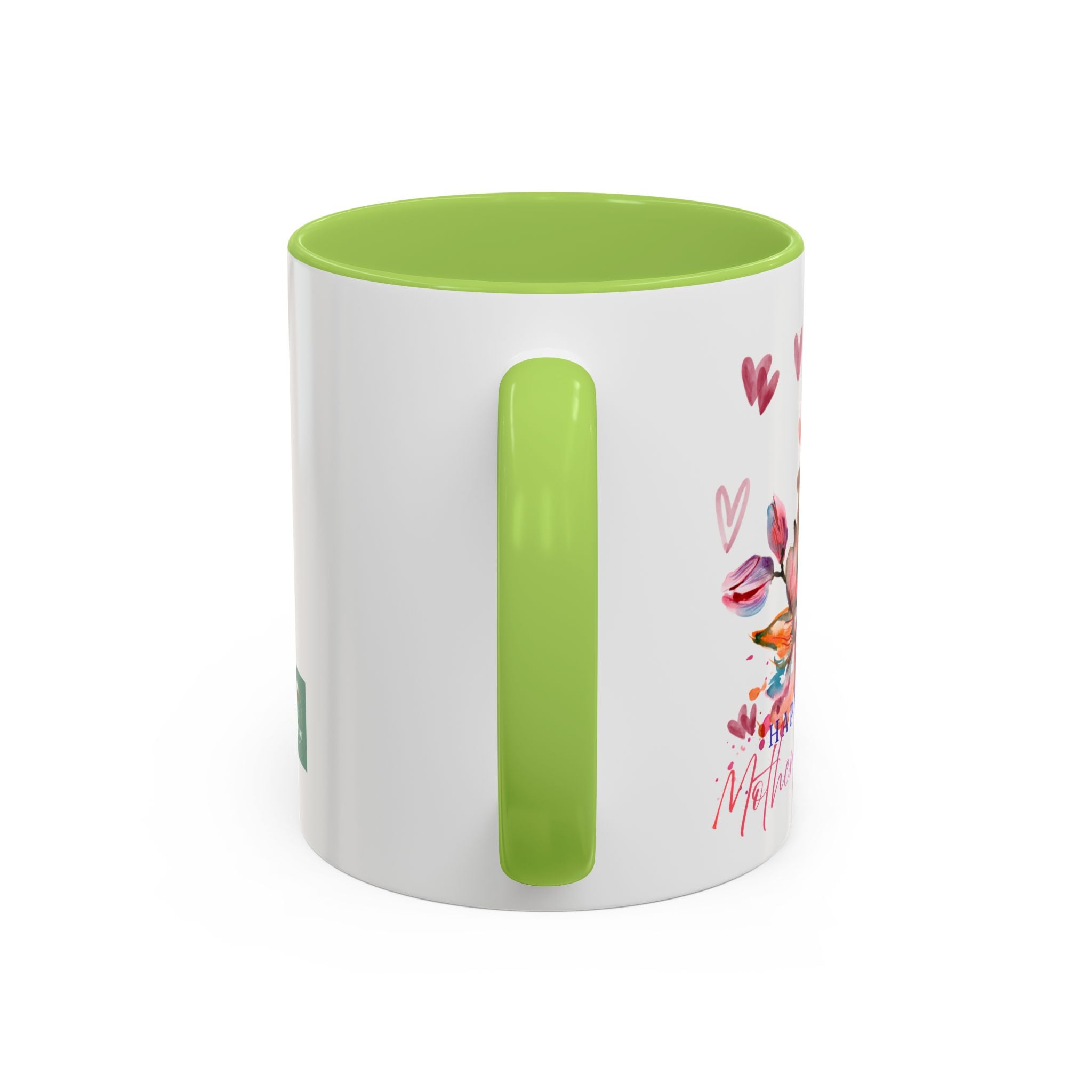 Mother's Day Bear Coffee Mug – Happy Mother's Day Floral Accent Mug