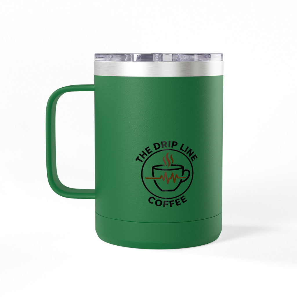 Coffee Mug — Code Brown Dark Roast 15oz Travel Tumbler