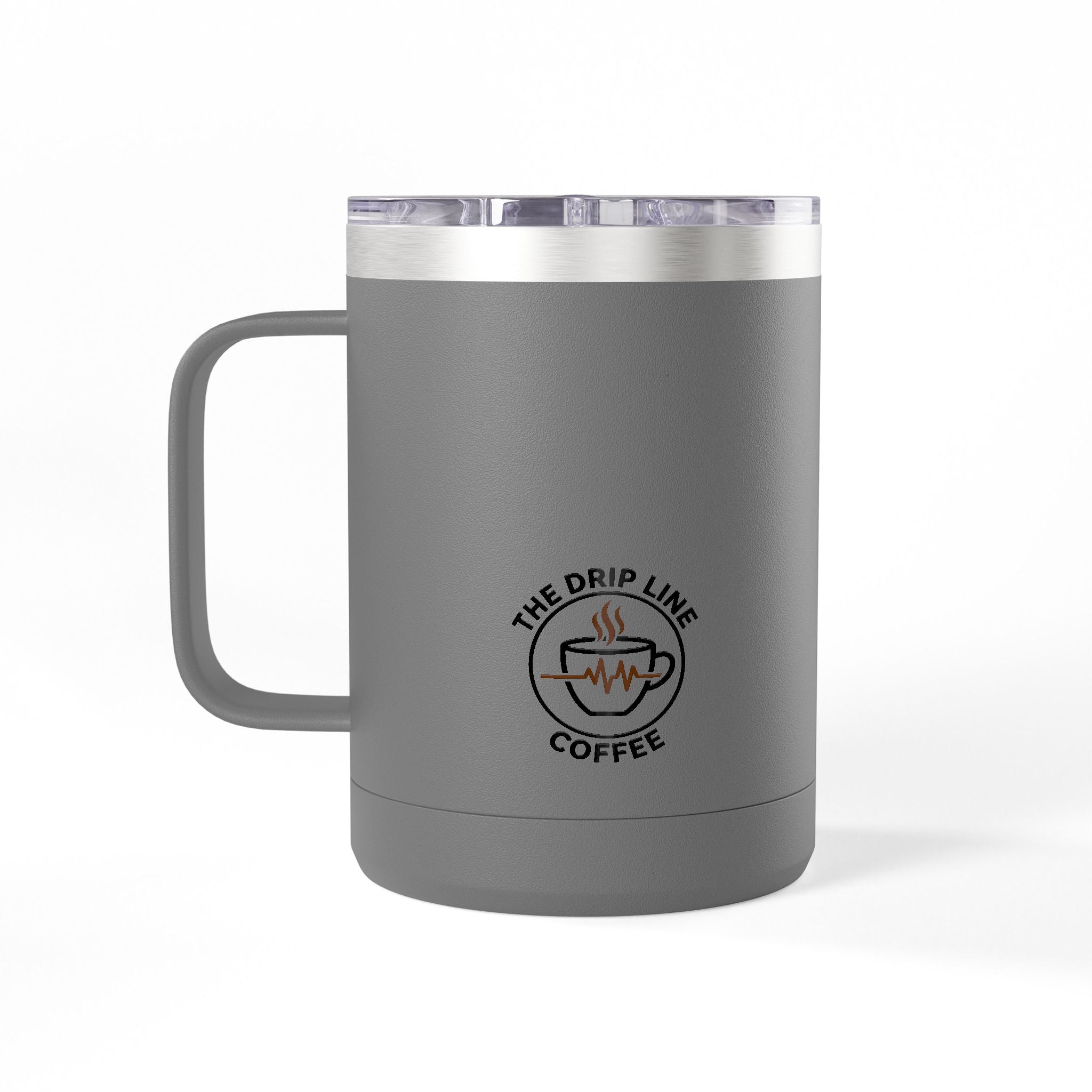 Code Brown Dark Roast Coffee Tumbler — 15oz Insulated Mug