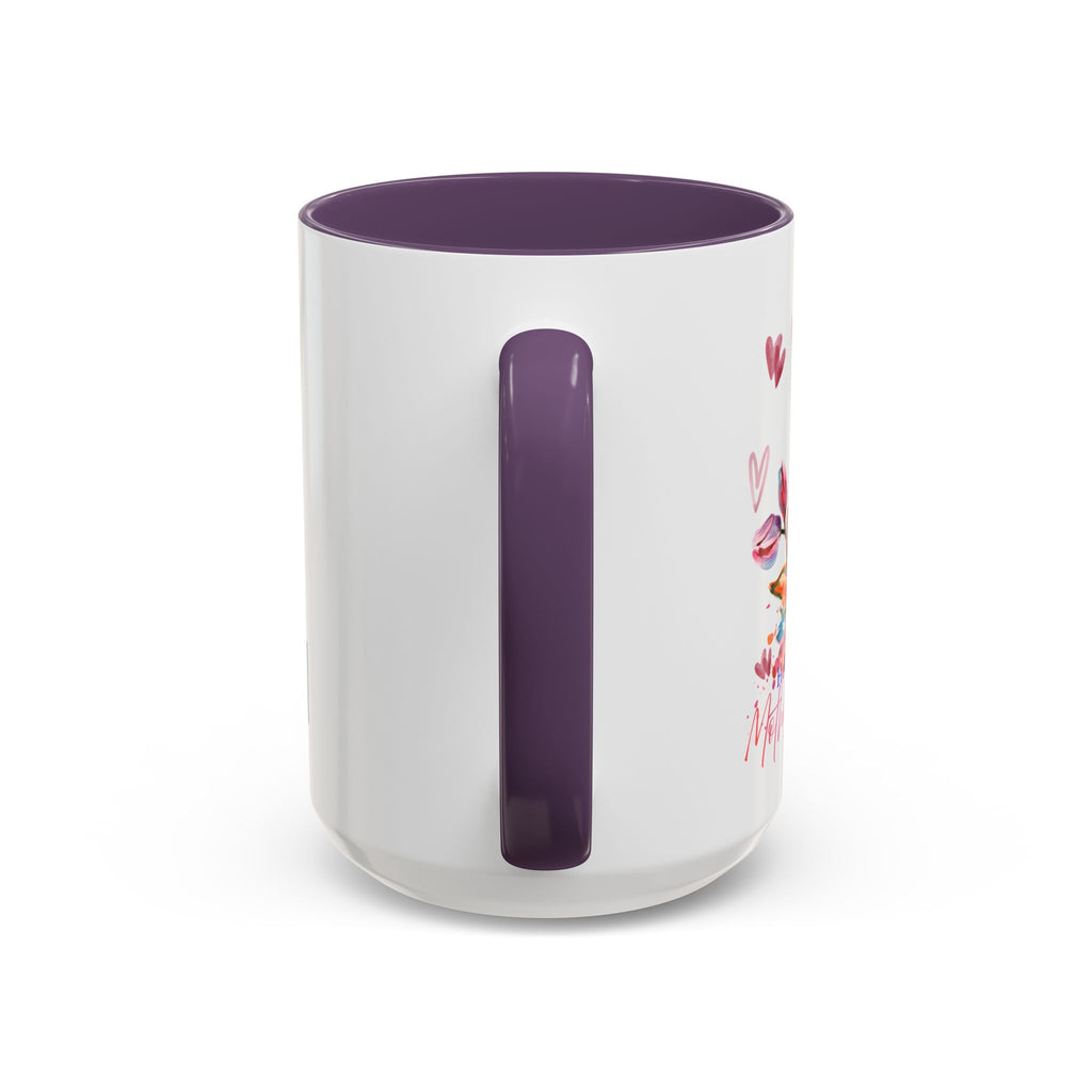 Mother's Day Bear Coffee Mug – Happy Mother's Day Floral Accent Mug