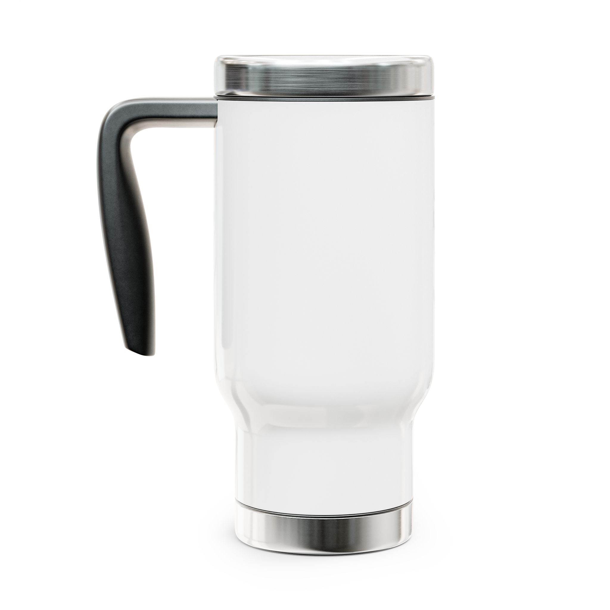 The Drip Line Coffee 14oz Stainless Steel Travel Mug with Handle