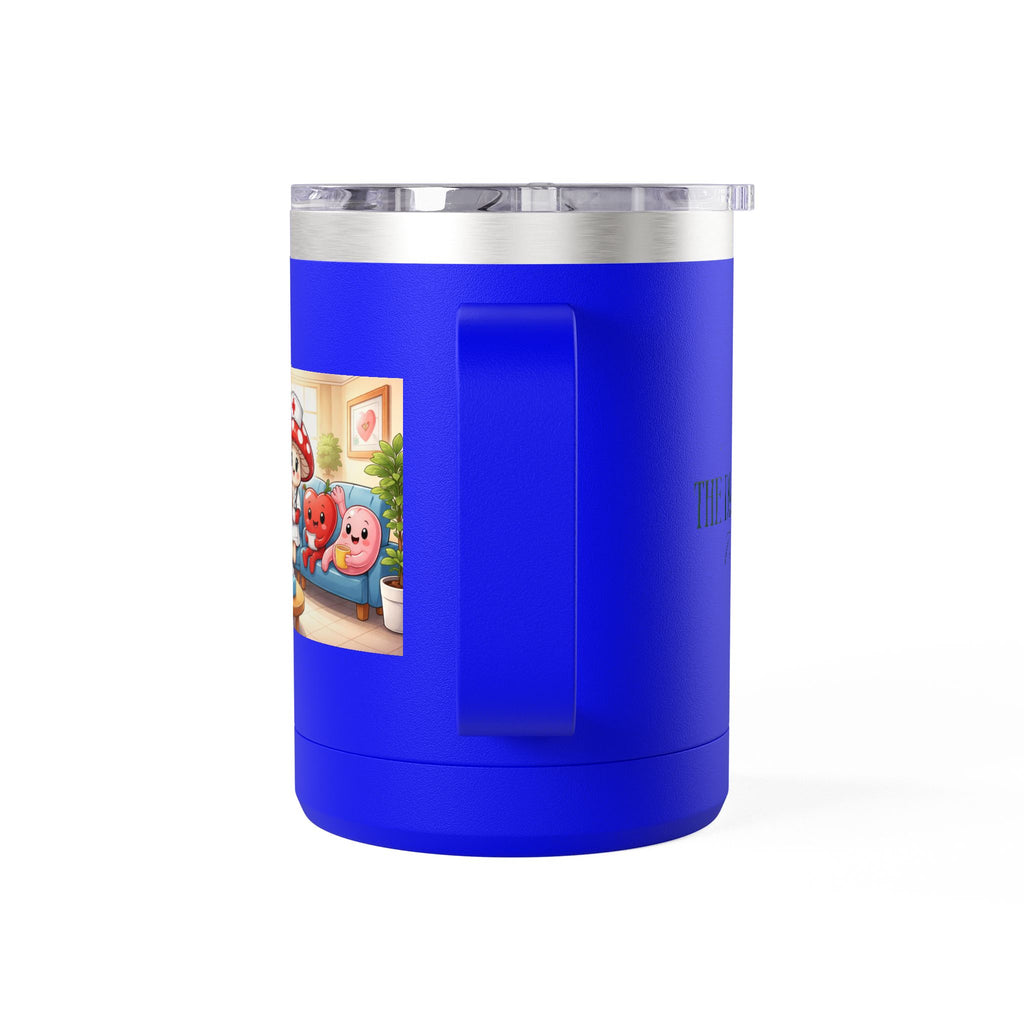 Cute Nurse Mushroom with Heart Friends Coffee Tumbler