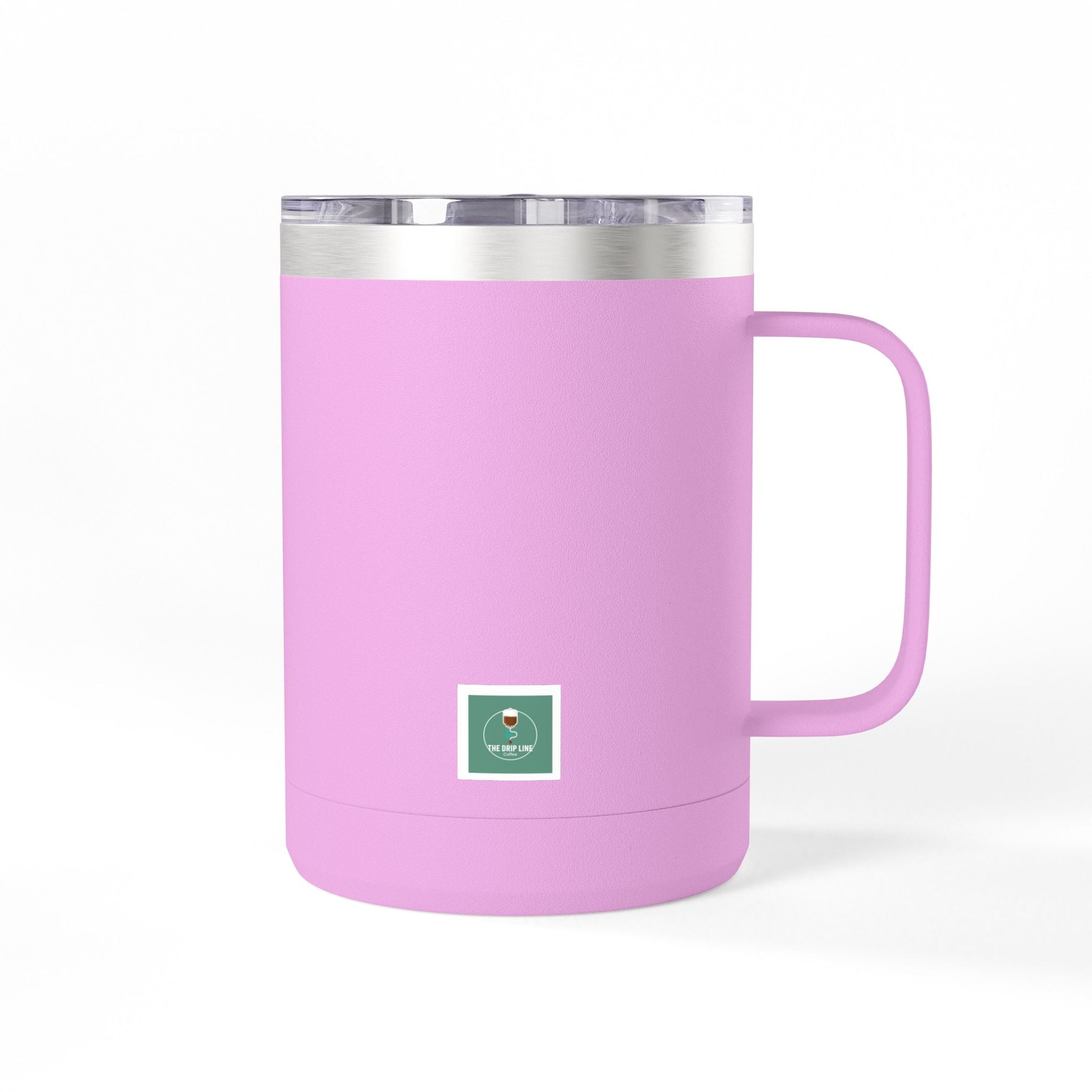 I am a Mom and a Nurse Nothing Scares Me Coffee Tumbler 15oz — Cute Floral Illustration Travel Mug