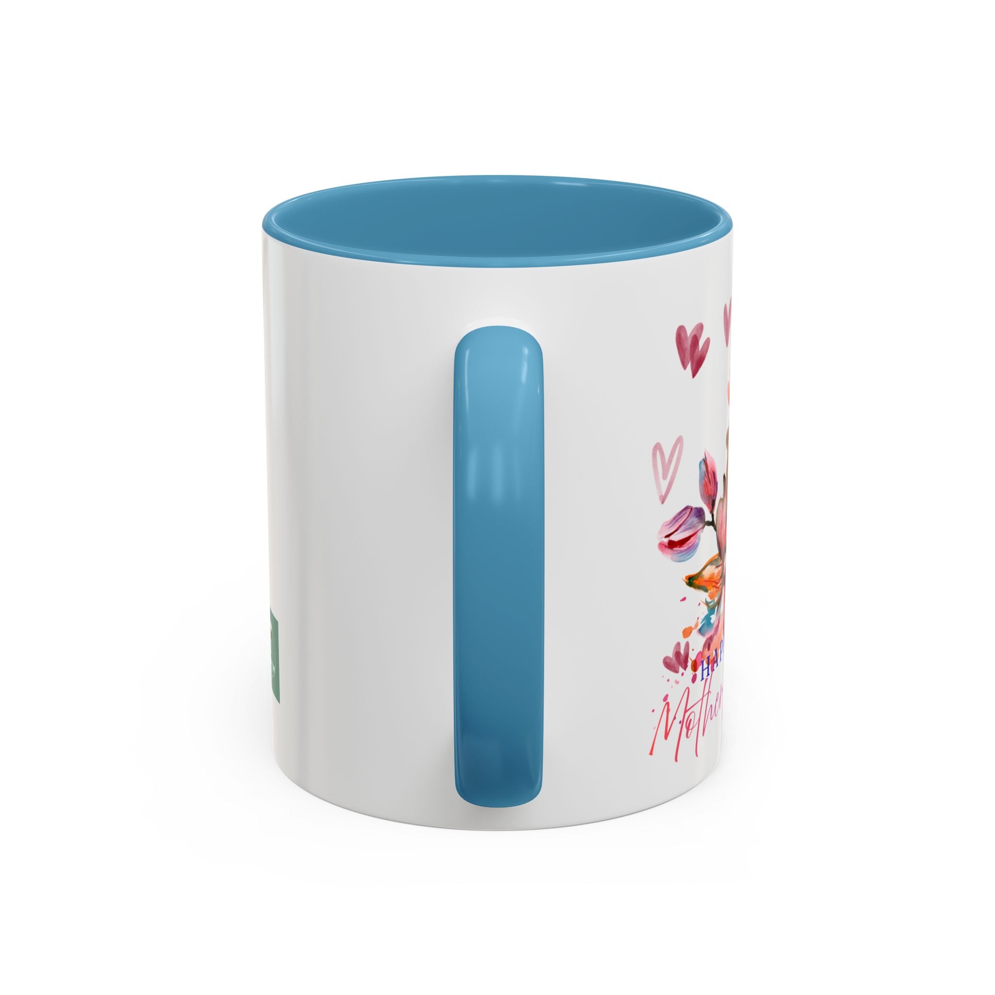 Mother's Day Bear Coffee Mug – Happy Mother's Day Floral Accent Mug