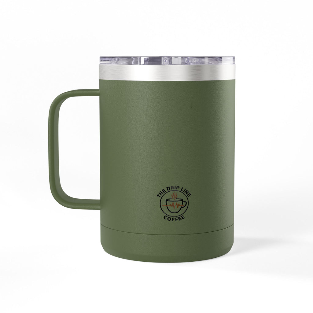 Delivered Straight to the Vein Insulated 15oz Travel Mug