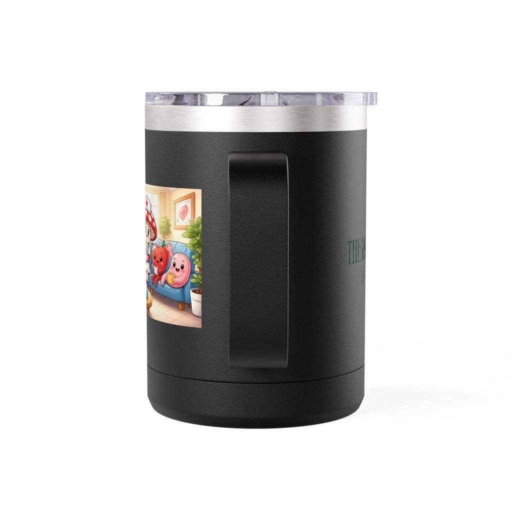Cute Nurse Mushroom with Heart Friends Coffee Tumbler