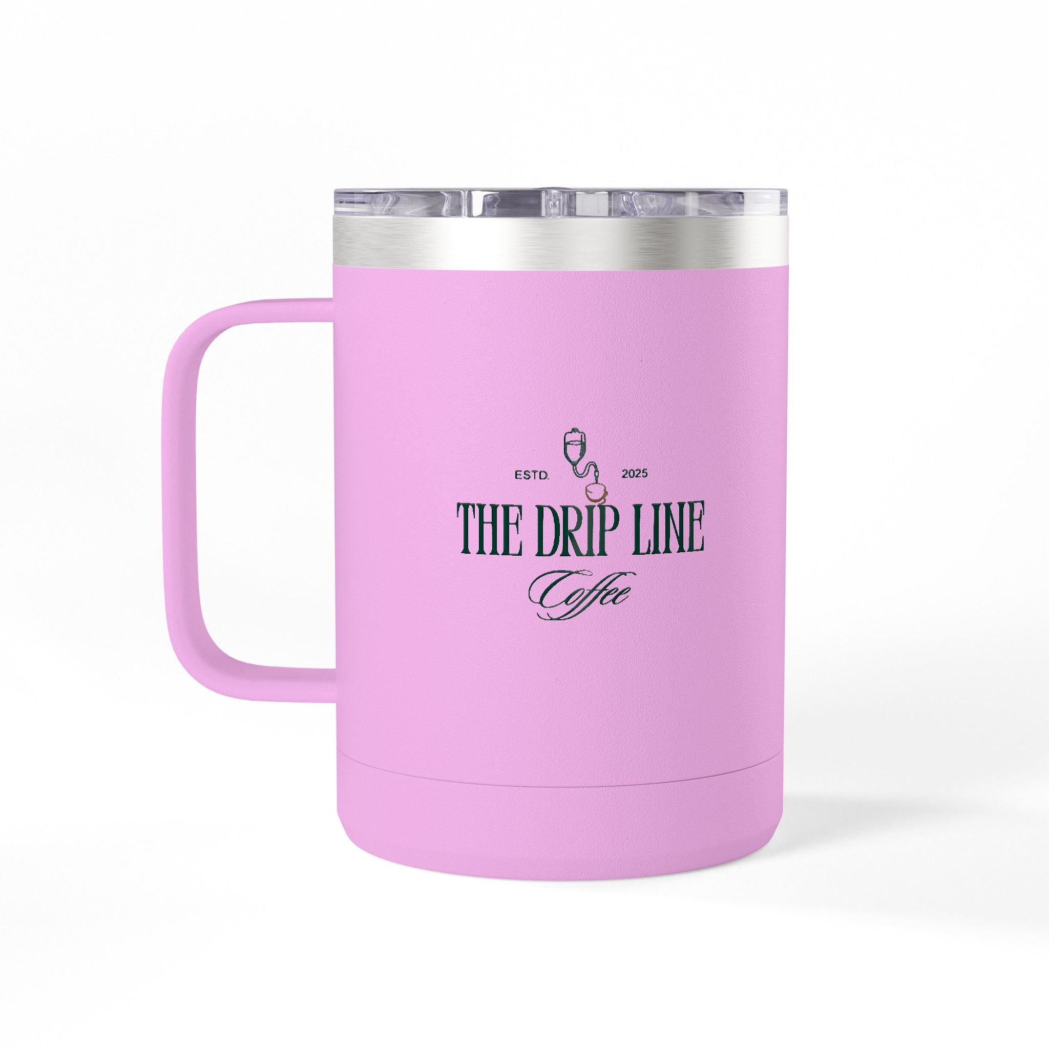 Cute Nurse Mushroom with Heart Friends Coffee Tumbler