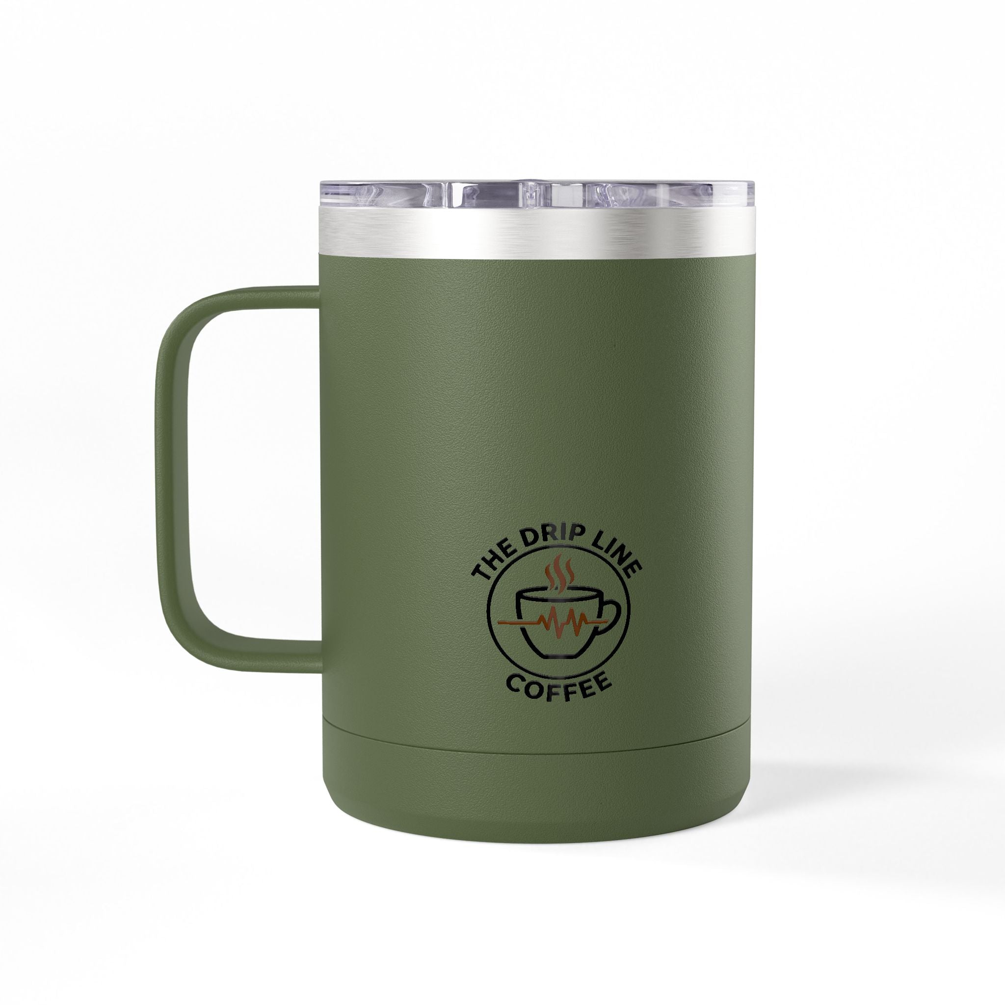 Code Brown Dark Roast Coffee Tumbler — 15oz Insulated Mug