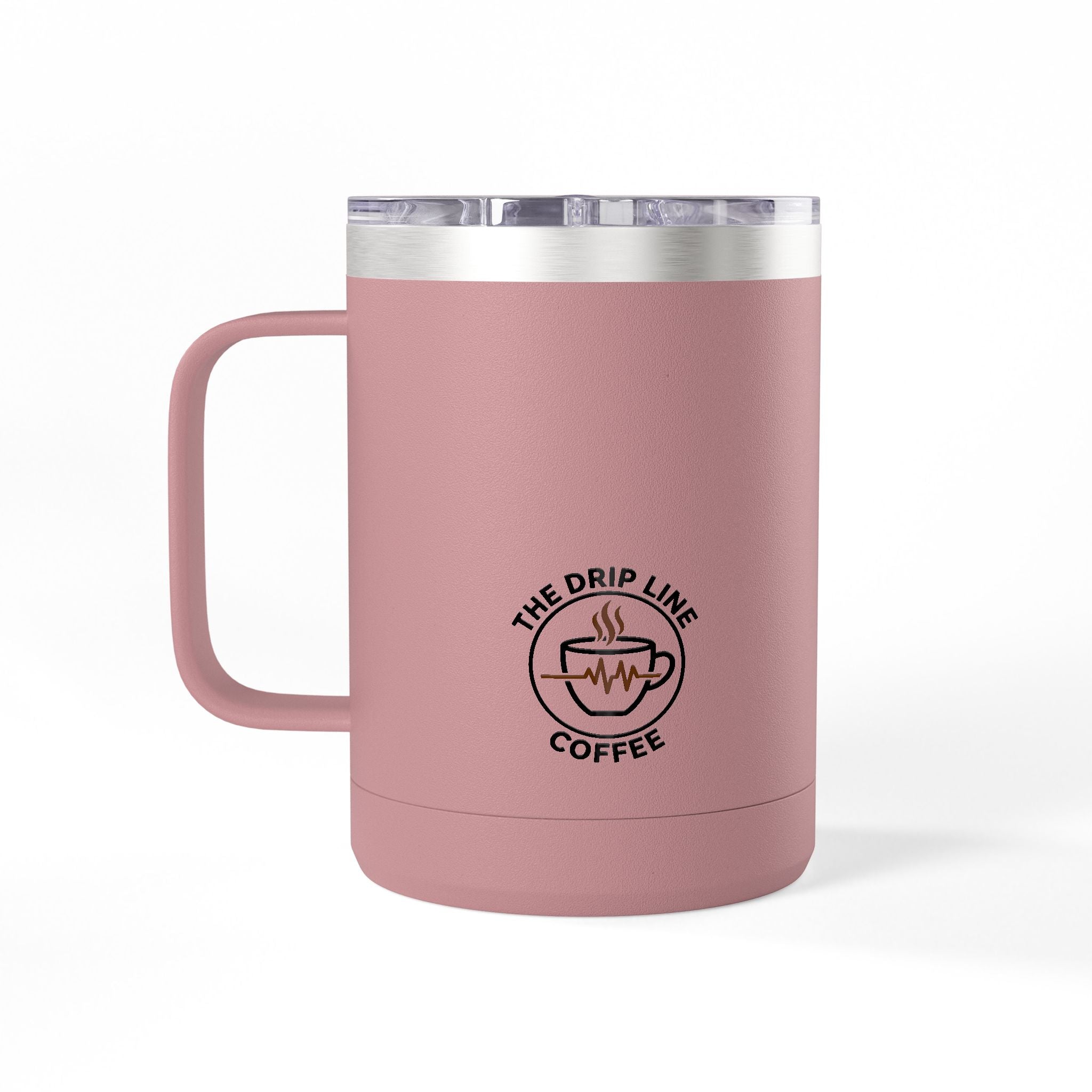 Code Brown Dark Roast Coffee Tumbler — 15oz Insulated Mug