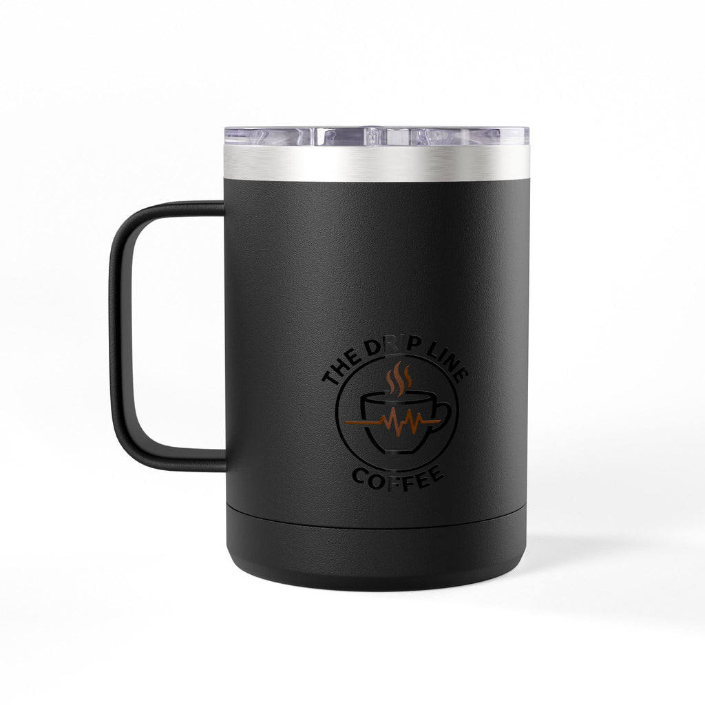 Coffee Mug — Code Brown Dark Roast 15oz Travel Tumbler