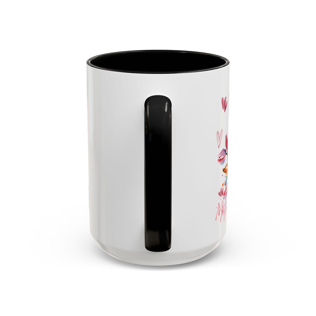 Mother's Day Bear Coffee Mug – Happy Mother's Day Floral Accent Mug