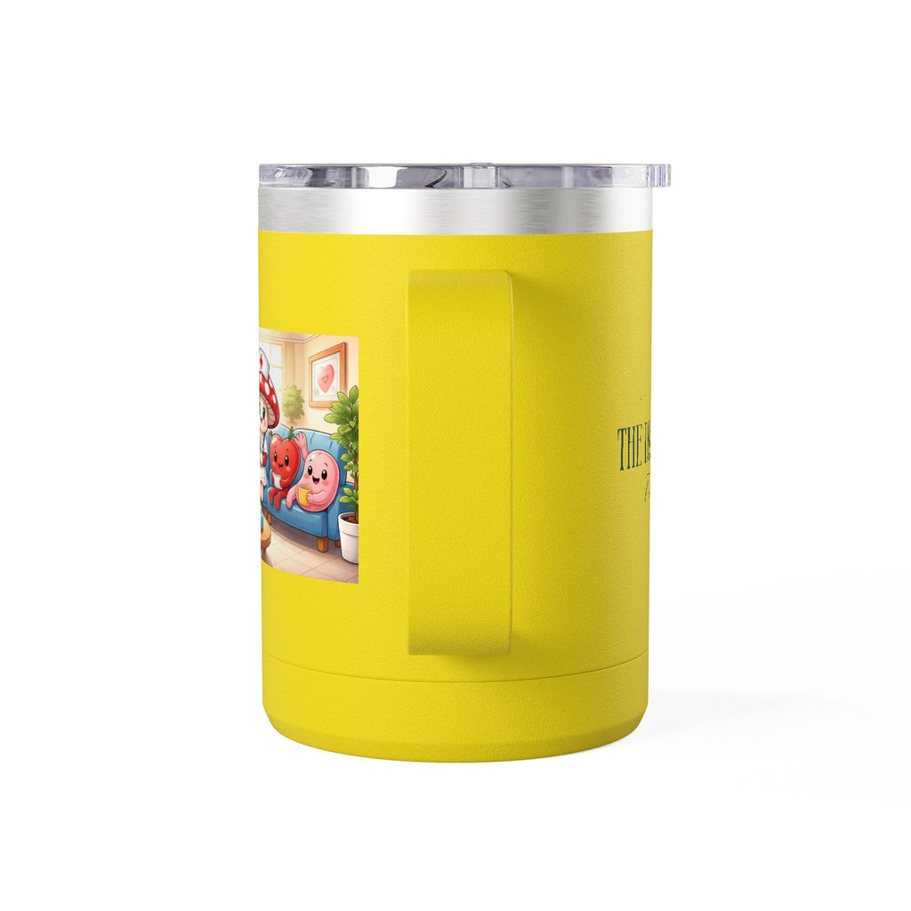 Cute Nurse Mushroom with Heart Friends Coffee Tumbler