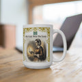“The Lady With The Lamp” Vintage Nightingale Ceramic Coffee Mug, 15oz