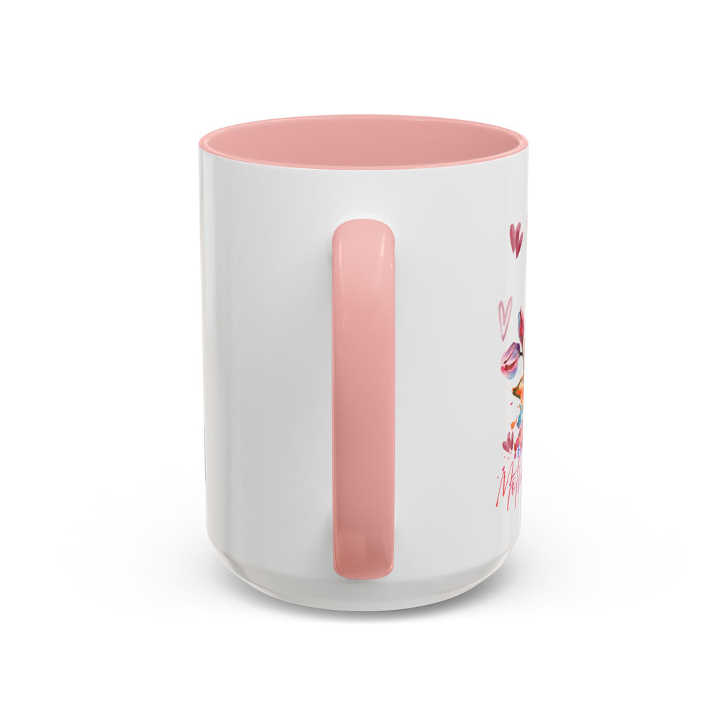 Mother's Day Bear Coffee Mug – Happy Mother's Day Floral Accent Mug