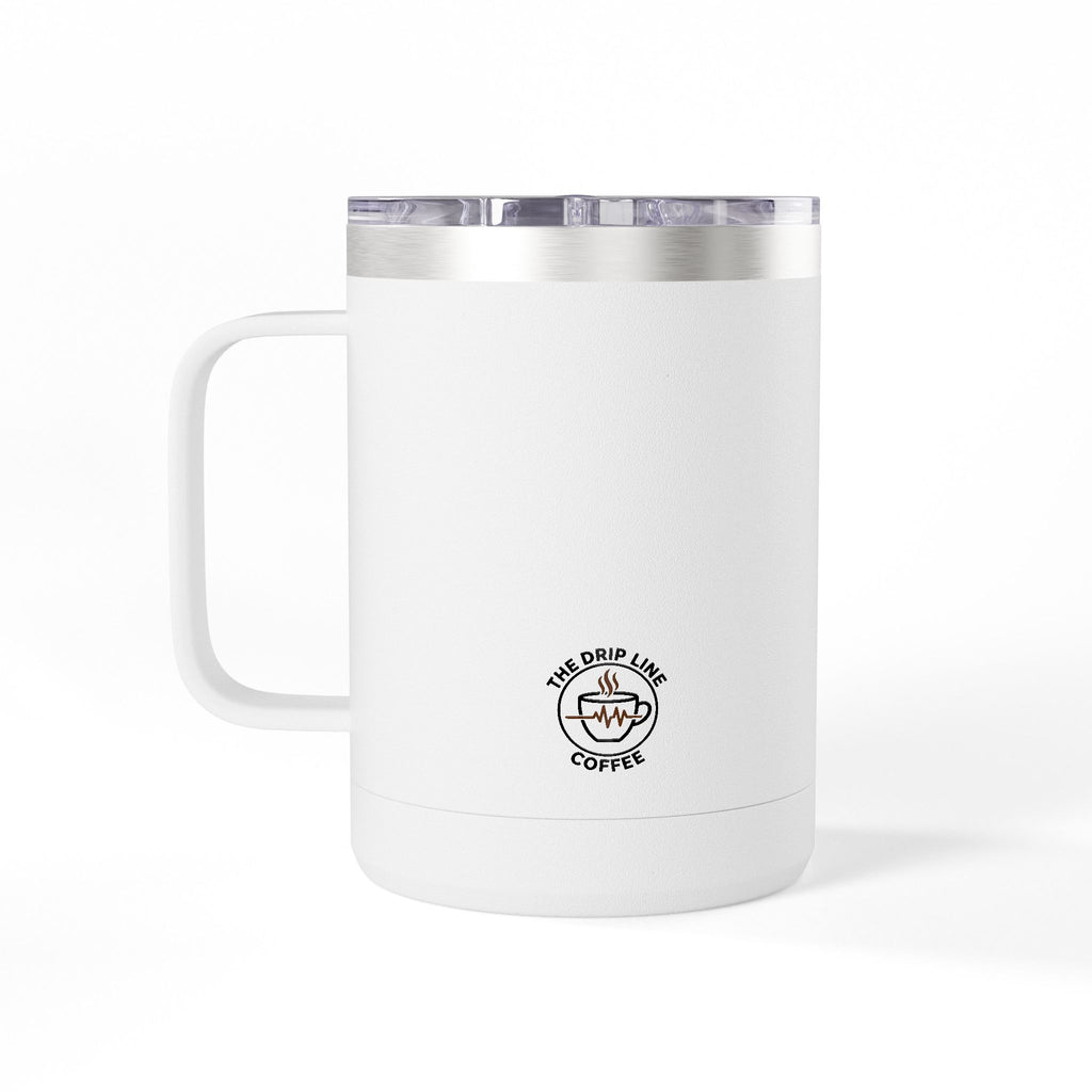 Delivered Straight to the Vein Insulated 15oz Travel Mug