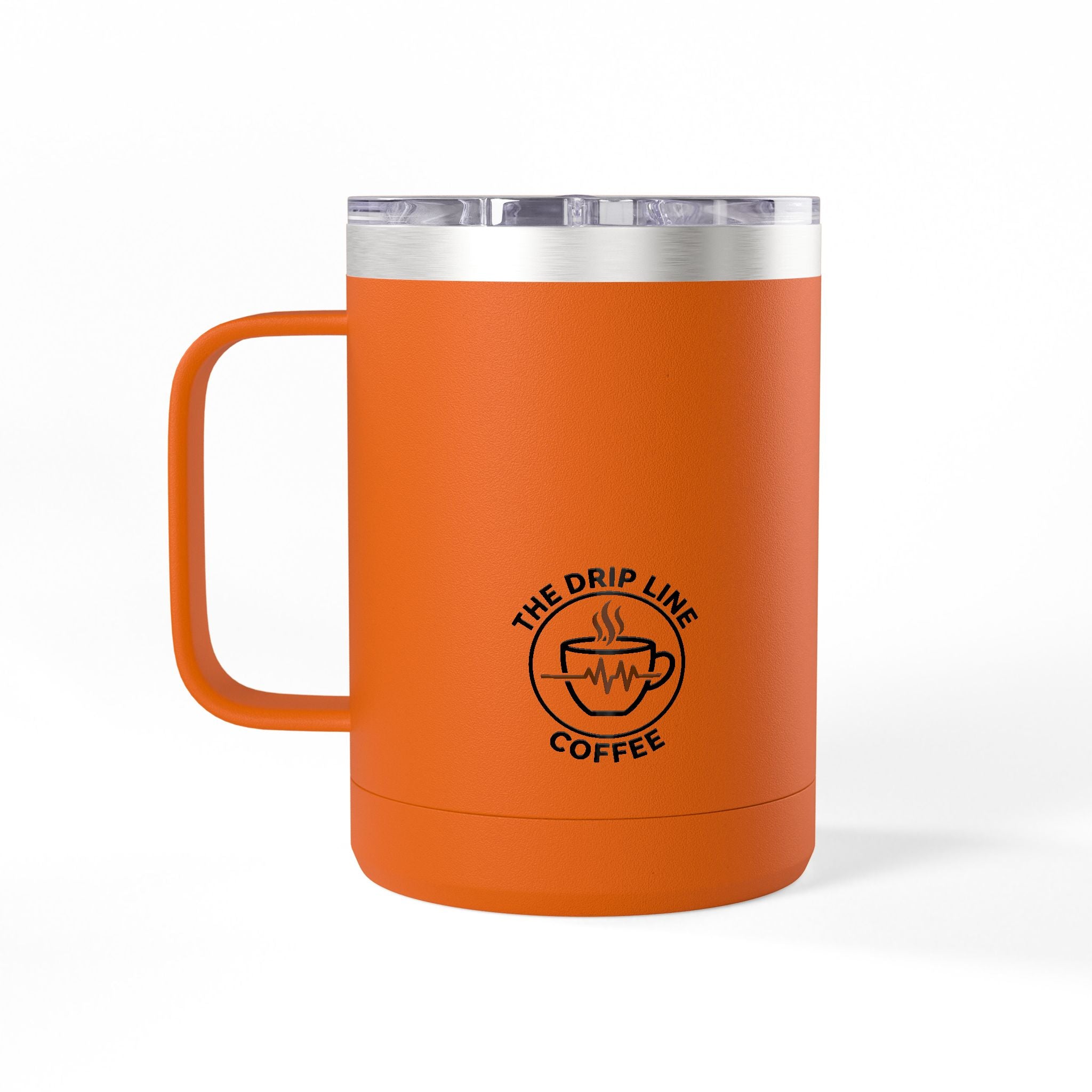 Code Brown Dark Roast Coffee Tumbler — 15oz Insulated Mug