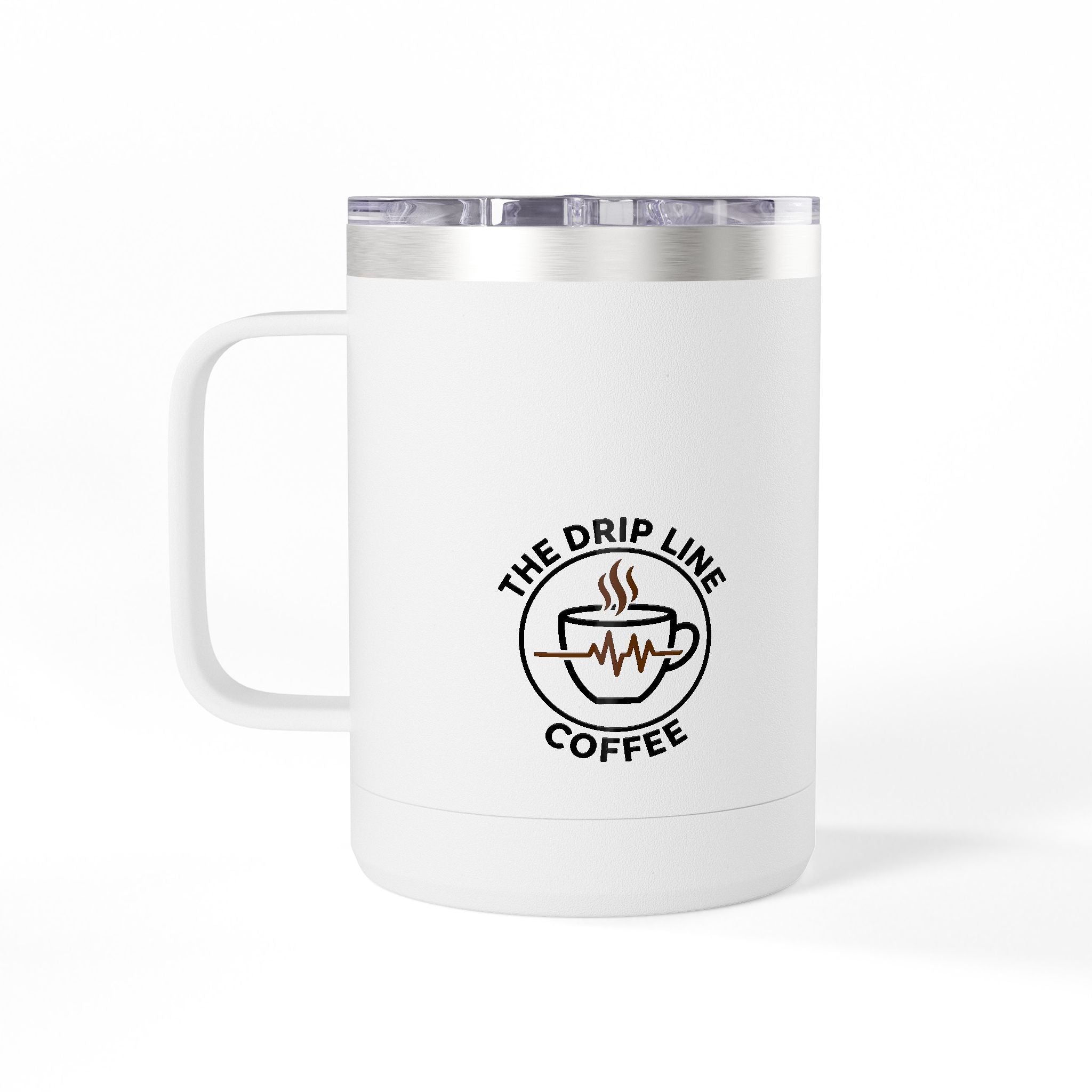 Coffee Mug — Code Brown Dark Roast 15oz Travel Tumbler