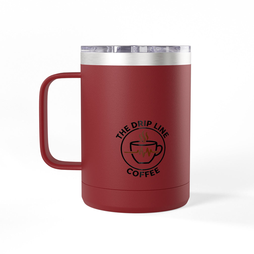 Coffee Mug — Code Brown Dark Roast 15oz Travel Tumbler