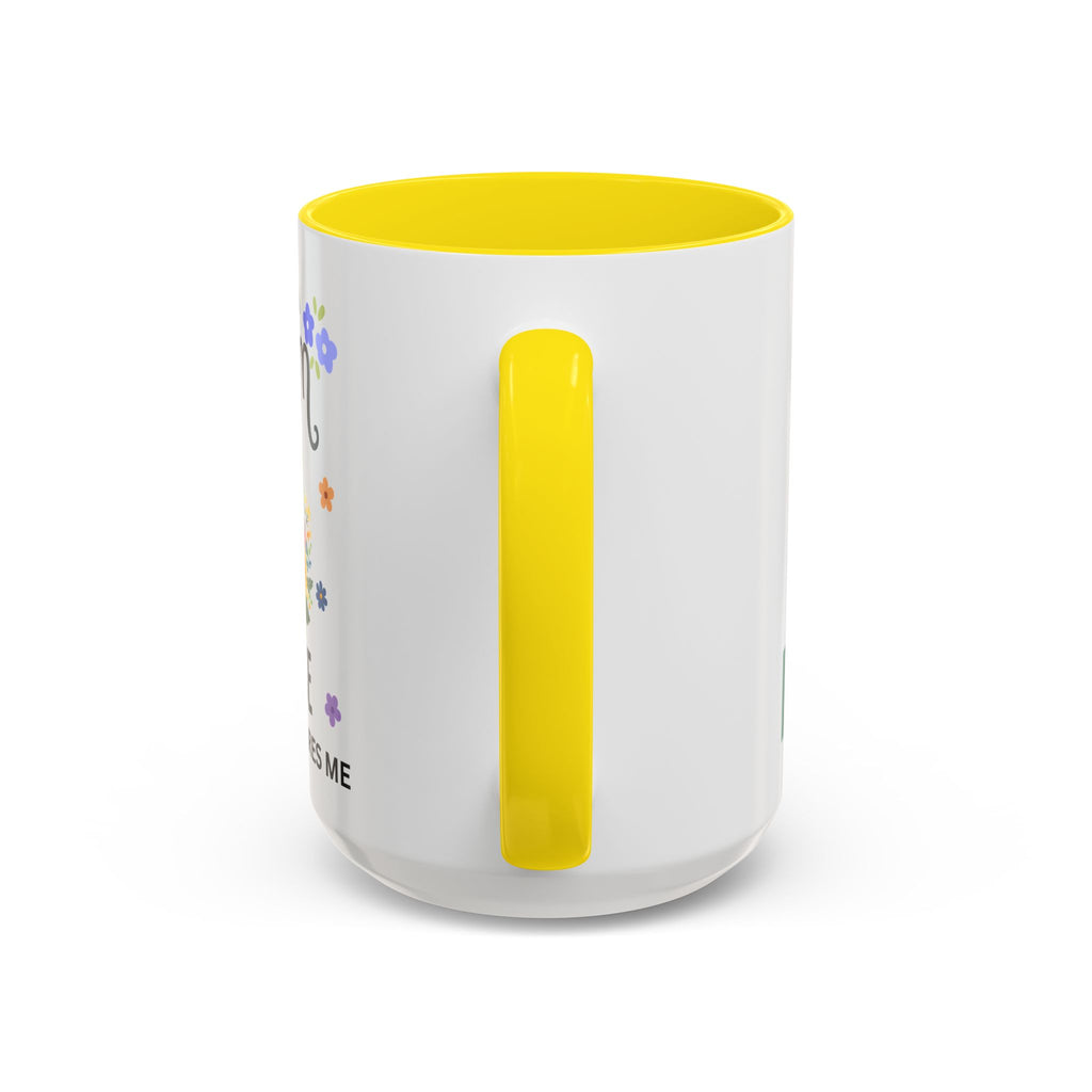 I Am a Mom and a Nurse Coffee Mug — Floral Stethoscope Accent Mug (11/15oz)