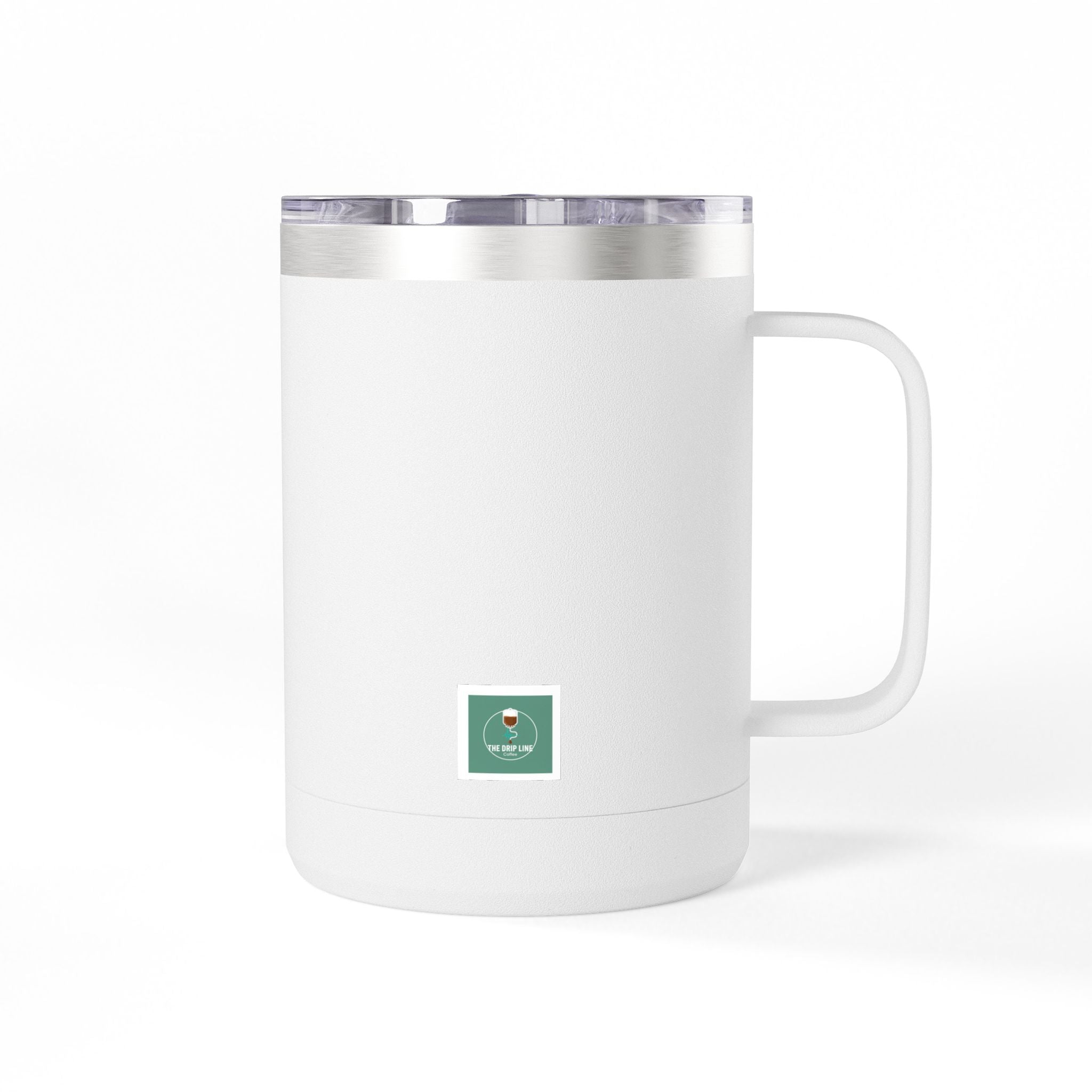 I am a Mom and a Nurse Nothing Scares Me Coffee Tumbler 15oz — Cute Floral Illustration Travel Mug
