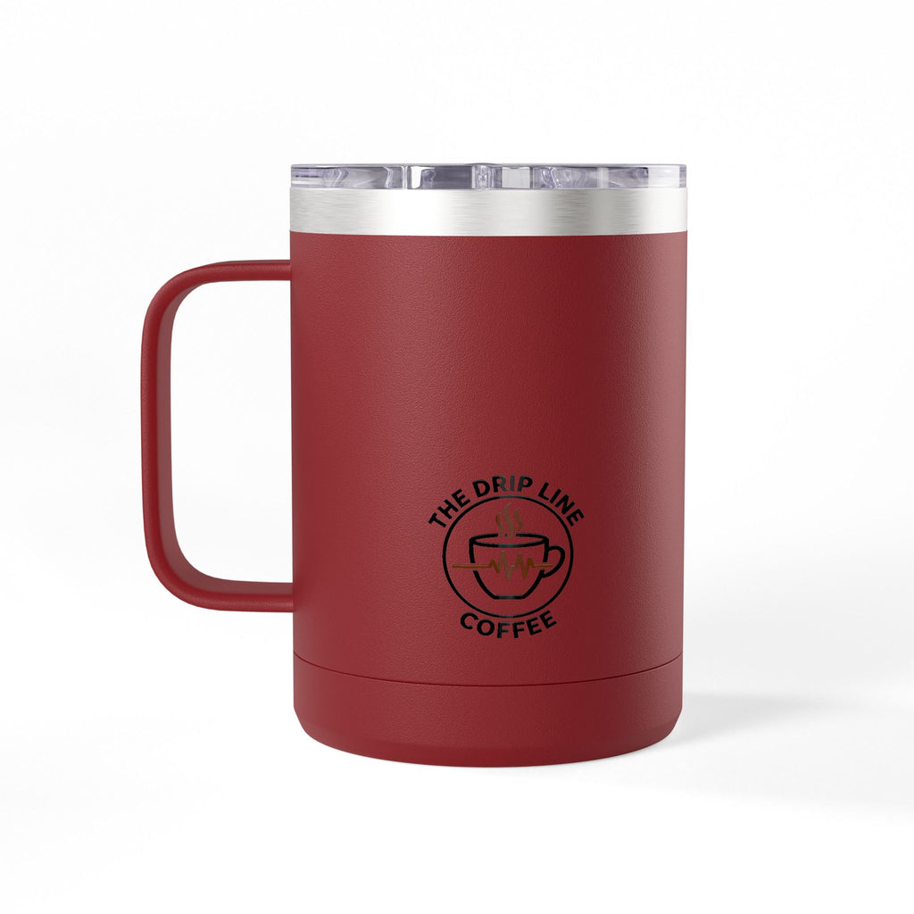 Code Brown Dark Roast Coffee Tumbler — 15oz Insulated Mug