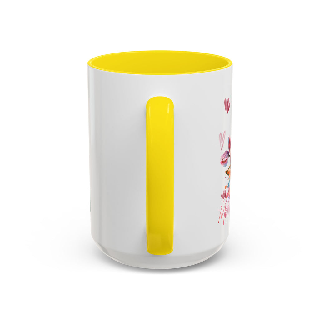 Mother's Day Bear Coffee Mug – Happy Mother's Day Floral Accent Mug