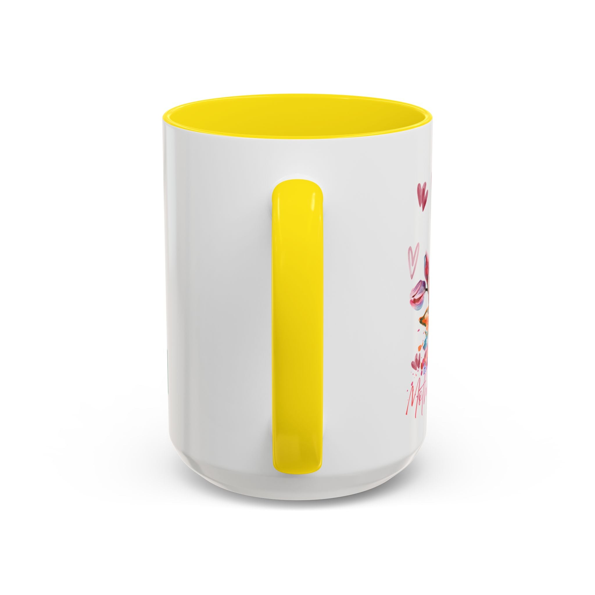 Mother's Day Bear Coffee Mug – Happy Mother's Day Floral Accent Mug