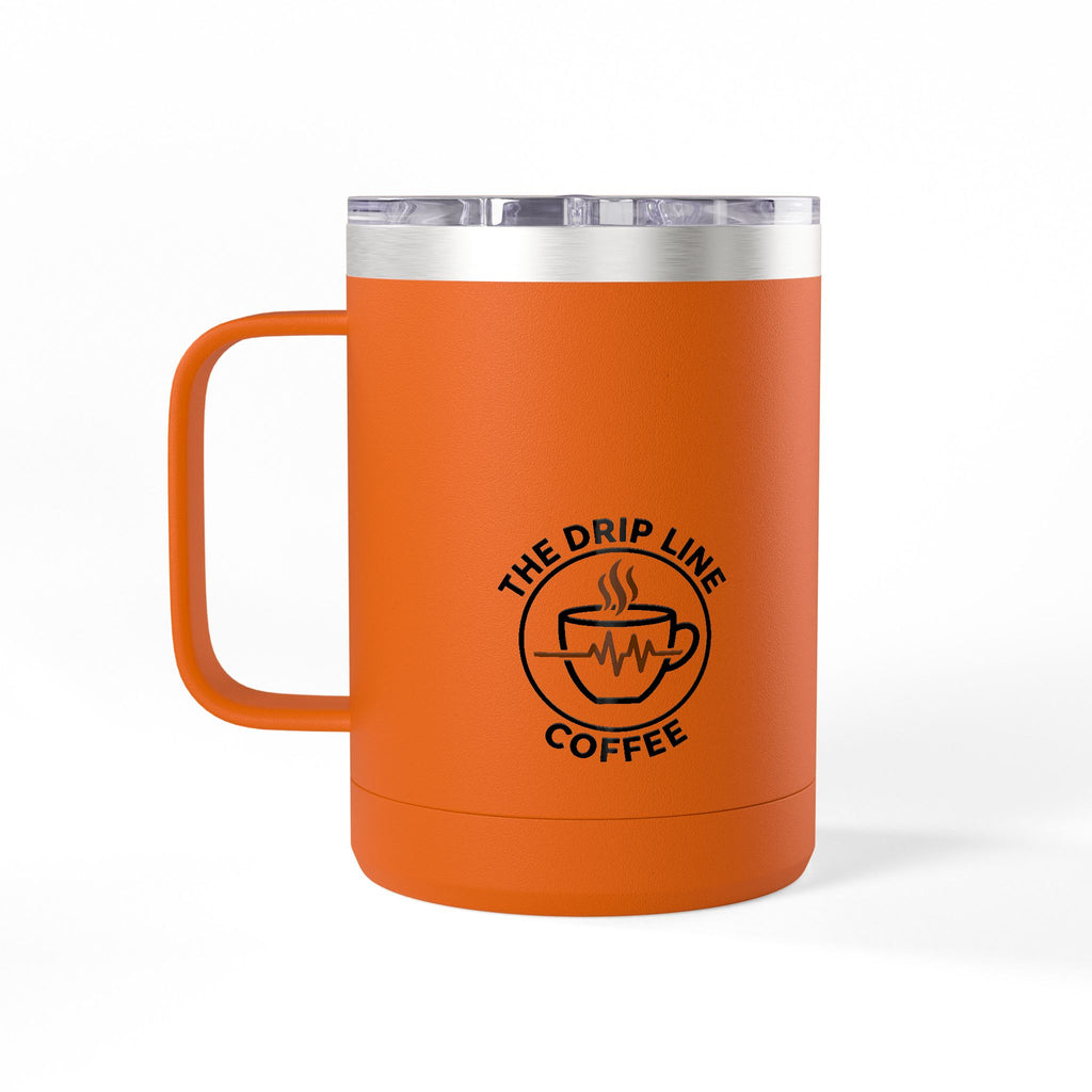 Coffee Mug — Code Brown Dark Roast 15oz Travel Tumbler