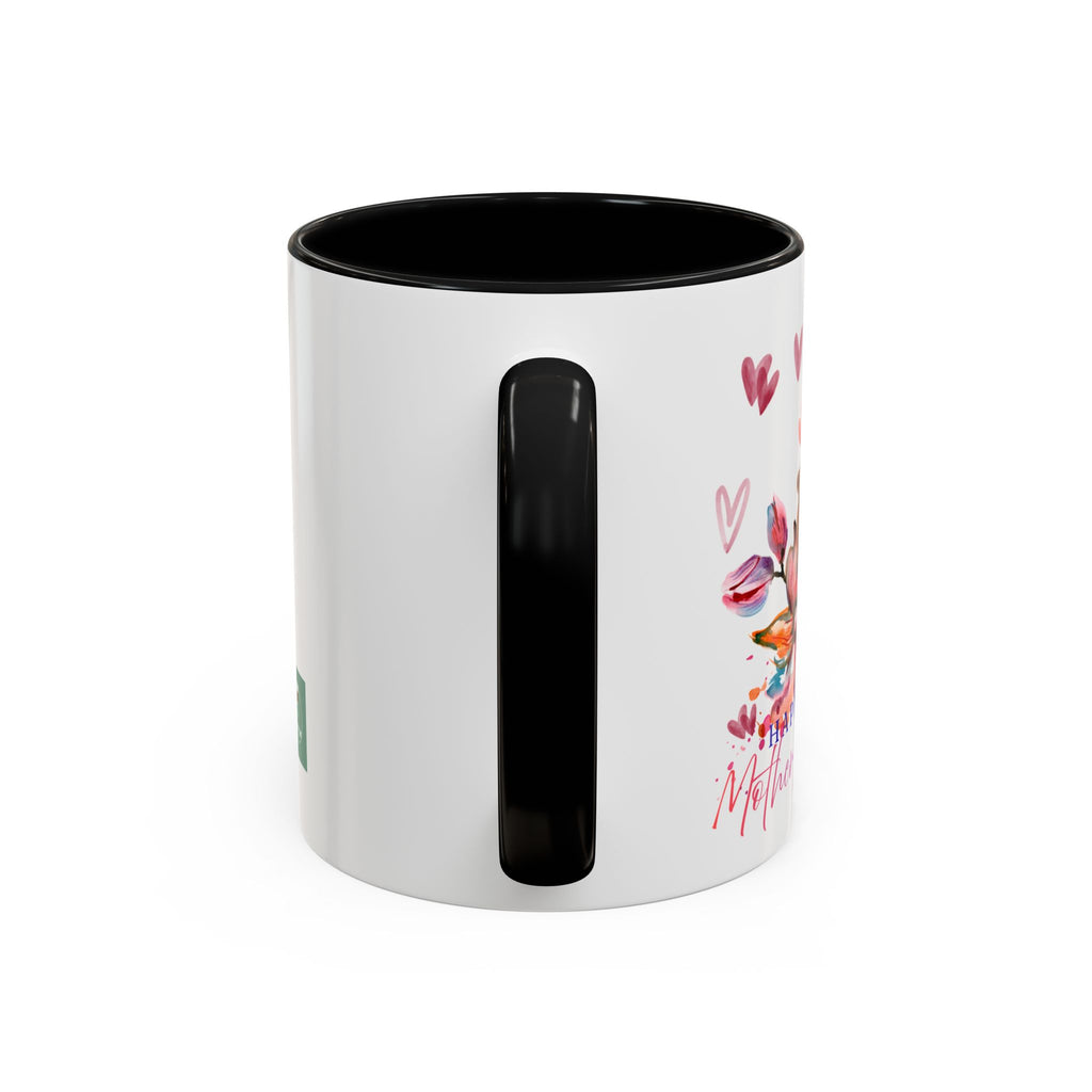 Mother's Day Bear Coffee Mug – Happy Mother's Day Floral Accent Mug