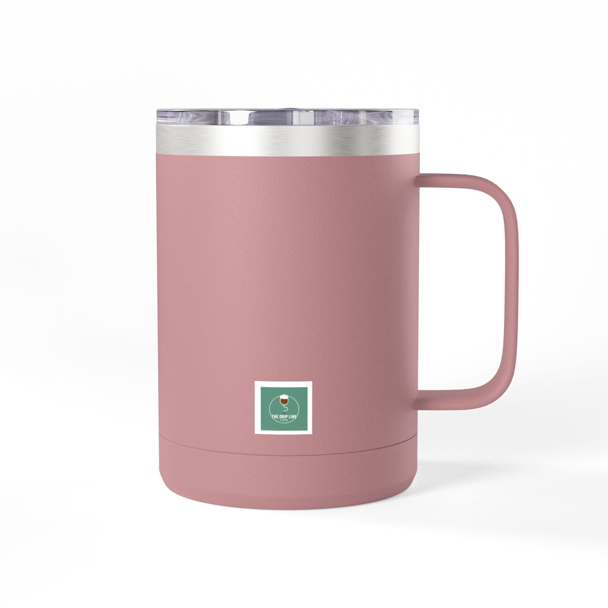 I am a Mom and a Nurse Nothing Scares Me Coffee Tumbler 15oz — Cute Floral Illustration Travel Mug