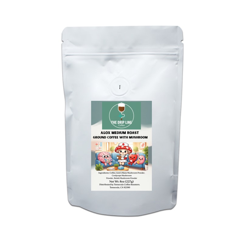 A&OX Medium Roast Coffee with Mushrooms