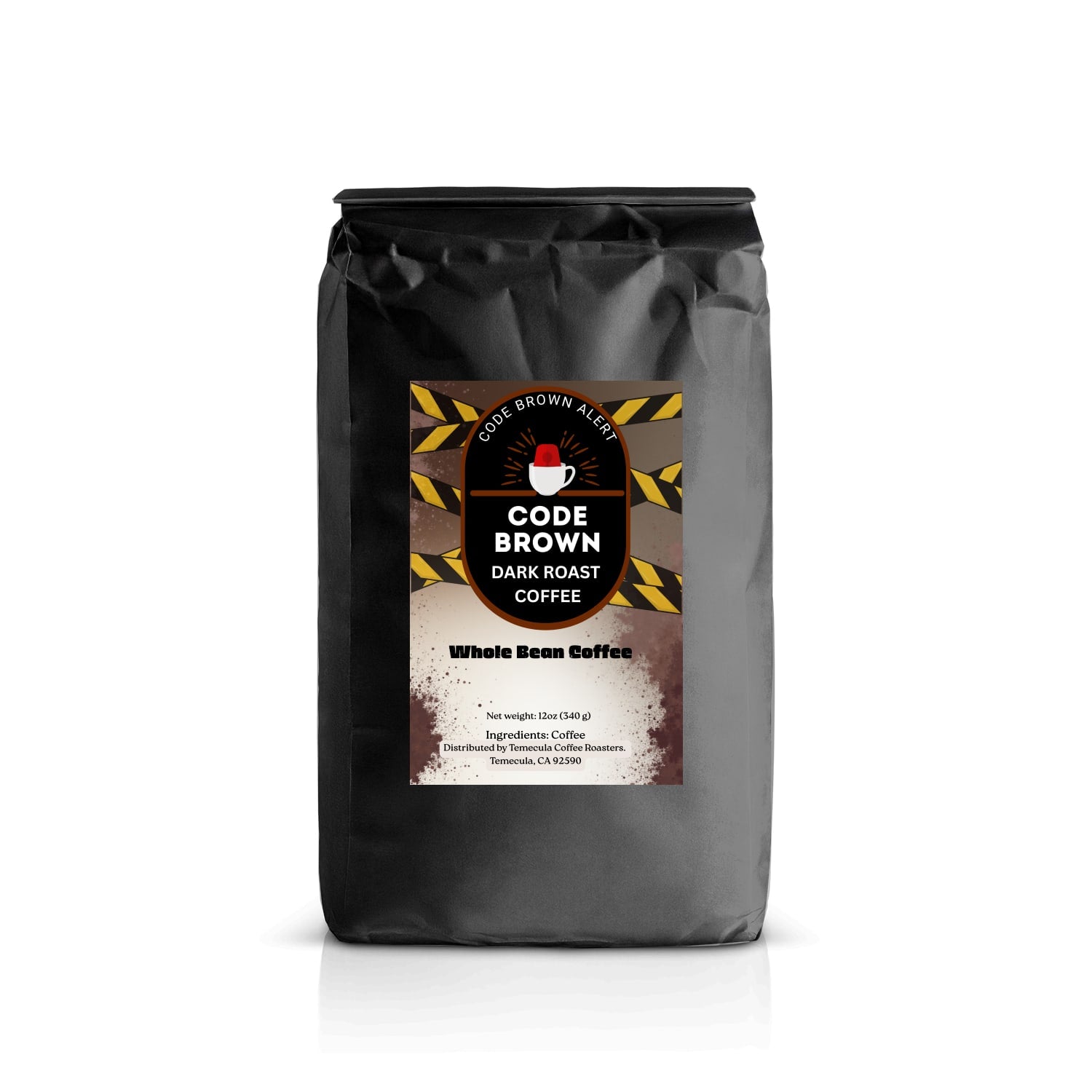 Code Brown Dark Roast (12oz Whole Bean)